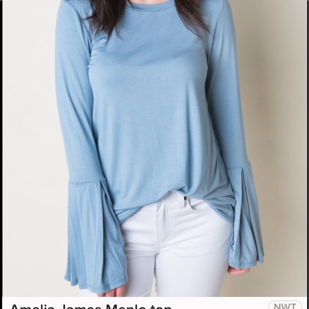 Amelia James Menlo Top Bell Sleeves